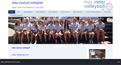 Desktop Screenshot of meier-volleyball.ch